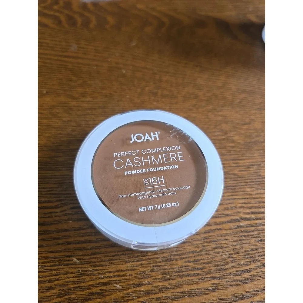 JOAH PERFECT COMPLEXION CASHMERE POWDER FOUNDATION , DN010 DARK W/NETURAL UNDERT
